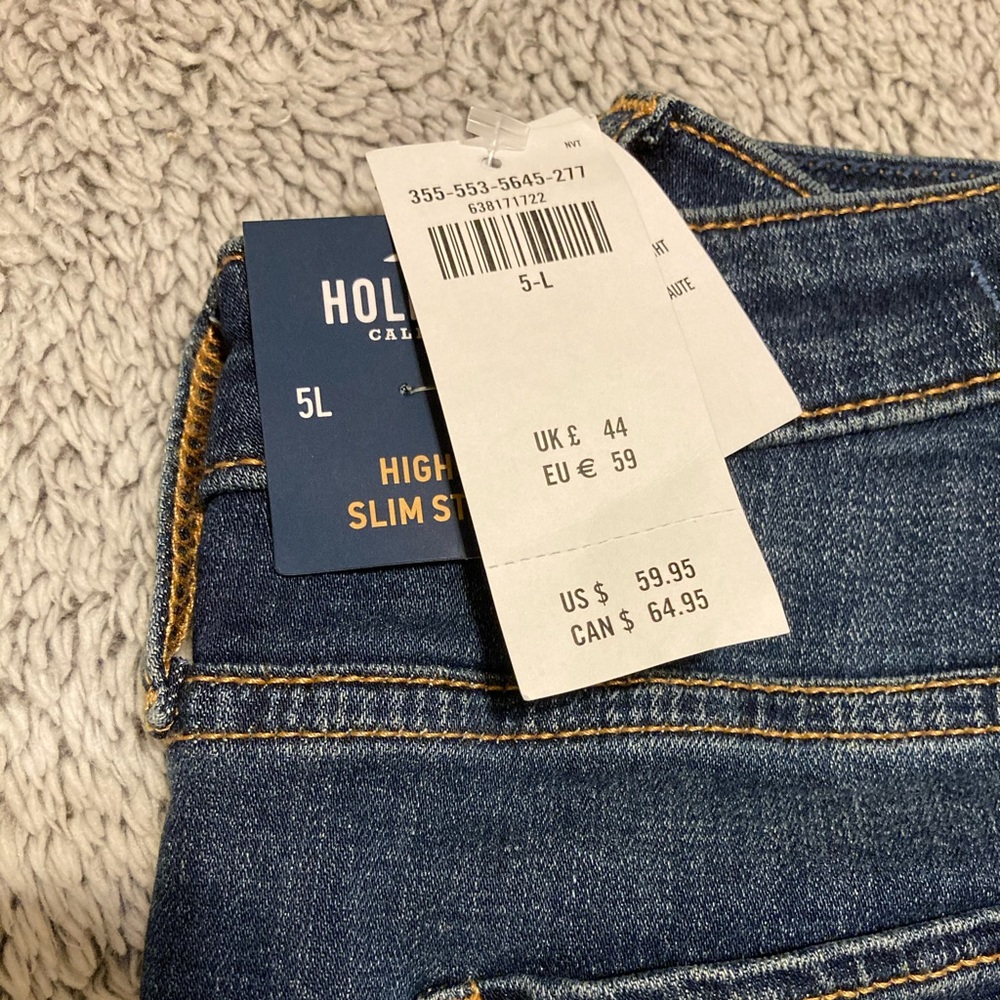 Hollister ripped jeans